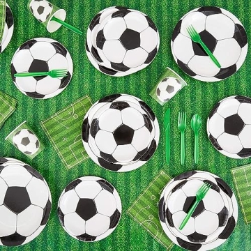 Soccer Party Napkins - Durable & Stylish 100 Pack