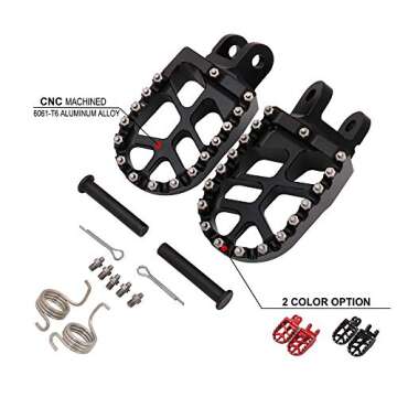 AnXin Foot Pegs for KLX Series - Ultimate Comfort and Control