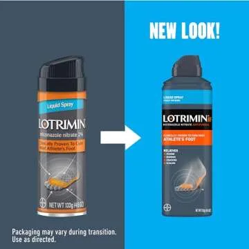 Lotrimin AF Athlete's Foot Liquid Spray, Miconazole Nitrate 2%, Proven Clinically Effective Treatmen...