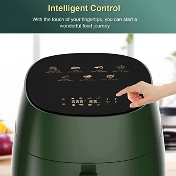 Compact 4.8QT Air Fryer 1400W Healthy Cooking
