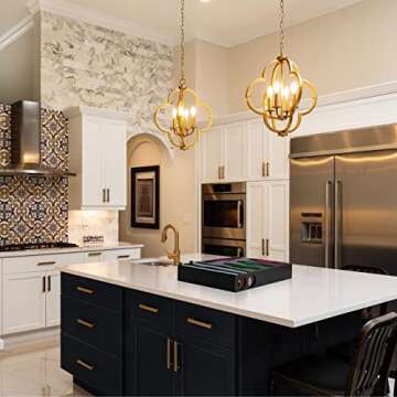 Cozee Bay Bamboo Food Bag Organizer with Foil and Plastic Wrap Organizer, Kitchen Drawer Organizer, Wrap Dispenser with Cutter, for Gallon, Quart, Sandwich, Snack Bags and 12" Roll (Black)