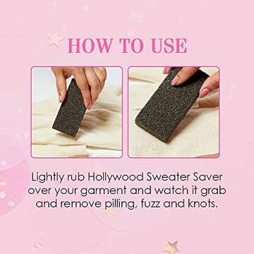 Hollywood Fashion Secrets Sweater Saver, 2 Pack