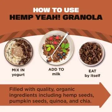 Manitoba Harvest Hemp Yeah Granola with Dark Chocolate 10oz