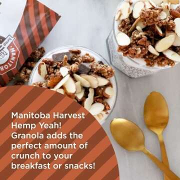 Manitoba Harvest Hemp Yeah Granola with Dark Chocolate 10oz