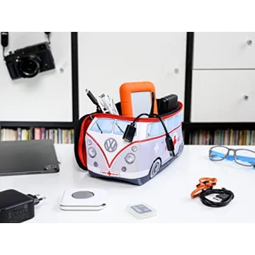 BRISA VW T1 Bus Cosmetic & First Aid Travel Bag