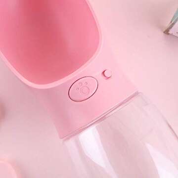 LLY Dog Water Bottle - Portable Pet Hydration for Adventures