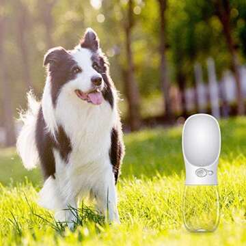 LLY Dog Water Bottle - Portable Pet Hydration for Adventures