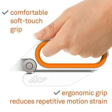 Slice 10598 Rotary Cutting Tool, Bladeless Scissors Cutter, 1 Pack, Ambidextrous CutterCutter