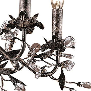 Elk Home Circeo 5-Light Chandelier in Deep Rust Finish