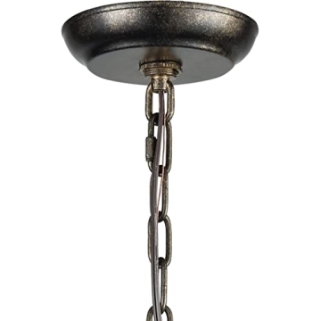 Elk Home Circeo 5-Light Chandelier in Deep Rust Finish