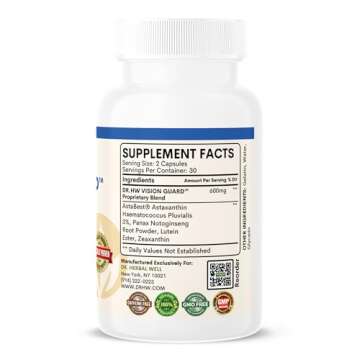 DR. HERBAL WELL Vision Guard – All in One Eye Support for Clarity and Comfort