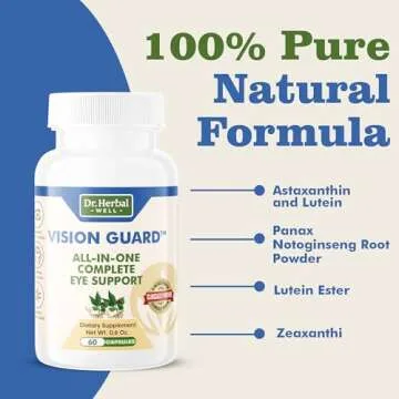 DR. HERBAL WELL Vision Guard - Complete Eye Support Supplements