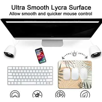 Stitched Non Slip Mousepad for Ultimate Comfort