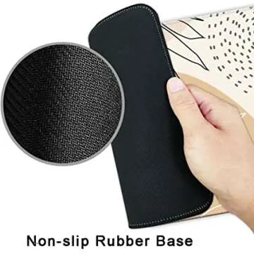 Stitched Non Slip Mousepad for Ultimate Comfort