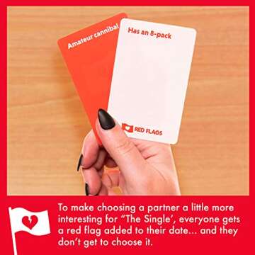 Skybound Red Flags: Hilarious Adult Party Game for 3-10 Players