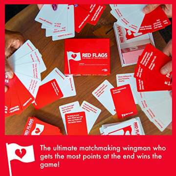 Skybound Red Flags: Hilarious Adult Party Game for 3-10 Players
