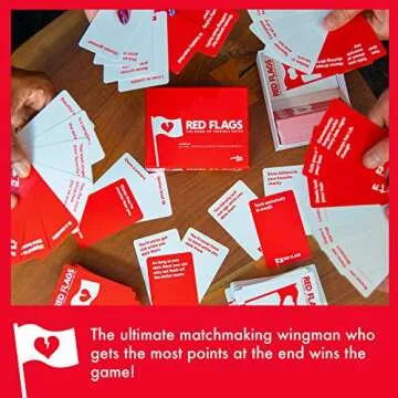 Skybound Red Flags: Hilarious Adult Party Game for 3-10 Players