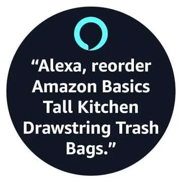 Durable 13-Gallon Drawstring Trash Bags by Amazon Basics