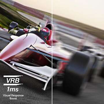 Acer CB272 bmiprx 27" Full HD (1920 x 1080) IPS Zero Frame Professional Home Office Monitor with AMD Radeon Free Sync, Height Adjustable Stand with Tilt & Pivot | Display, HDMI & VGA ports, Speakers