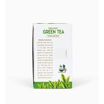 Lifestyle Awareness Organic Green Tea, Contains Caffeine, 20 Count (Pack of 6)