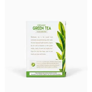 Lifestyle Awareness Organic Green Tea Pack of 6 - Premium Taste