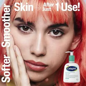 Cetaphil Gentle Exfoliating SA Lotion, Lightweight Moisturizer for All Skin Types, 8 Oz Pump Bottle, Salicylic Acid, Mandelic Acid & Gluconolactone, Gently Exfoliates, Dermatologist Recommended Brand