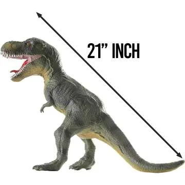 Giant 21" T-Rex Dinosaur Toy for Kids