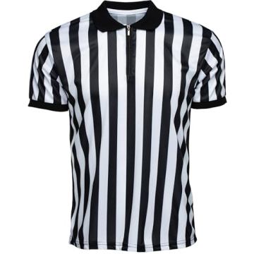 Murray Sporting Goods Men’s Collared Referee Shirt - Official Jersey for Football & Halloween