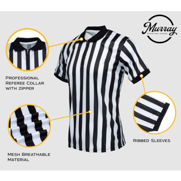 Murray Sporting Goods Men’s Referee Shirt Collared