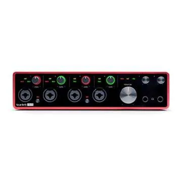 Focusrite Scarlett 18i8 USB Audio Interface for Home Studios