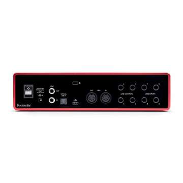 Focusrite Scarlett 18i8 USB Audio Interface for Home Studios