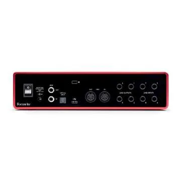 Focusrite Scarlett 18i8 USB Audio Interface for Home Studios