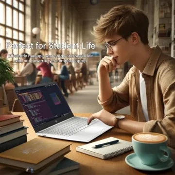 HP 14 Laptop • Back to School Limited Edition with Microsoft 365 • 4-Core Intel CPU • 16GB RAM • 1600GB Storage (64GB OnBoard • withHP P500 512GB External SSD + 1TB OneDrive) • Snow White • Win 11