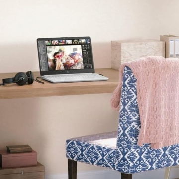 HP 14 Laptop • Back to School Limited Edition with Microsoft 365 • 4-Core Intel CPU • 16GB RAM • 1600GB Storage (64GB OnBoard • withHP P500 512GB External SSD + 1TB OneDrive) • Snow White • Win 11