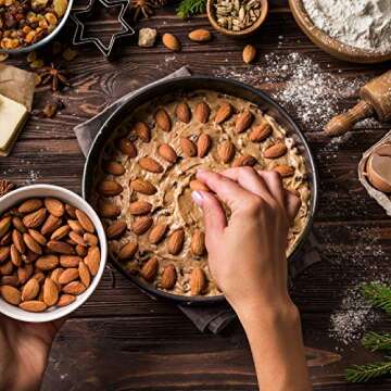 Oh! Nuts Blanched Almond Flour | Gluten-Free Baking Delights | Bulk 56oz All-Natural Wheat Substitute Finely Ground Meal | Dried Food Pantry Items for Keto & Vegan Diets