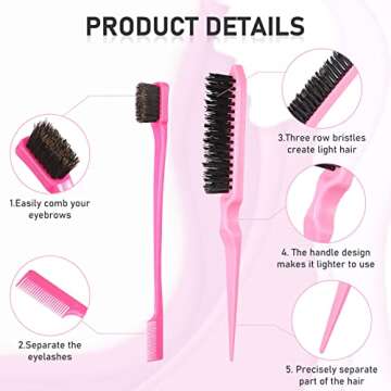 Remerry Hair Brush Set - 12 Essential Styling Tools