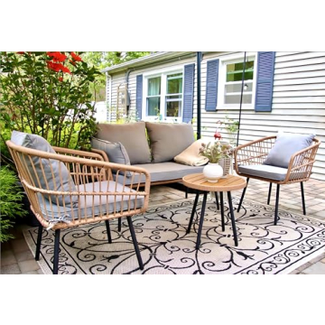 YITAHOME 4 Pieces Patio Set for All Occasions