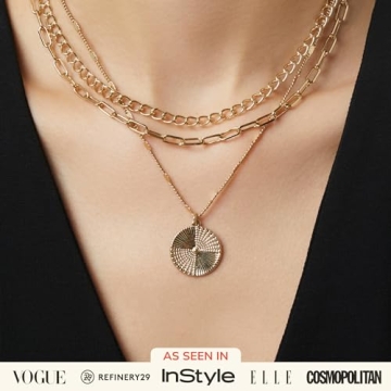 Ana Luisa Gold Layered Necklace Set for Elegance