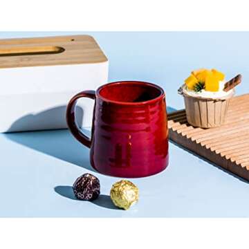 HYTYSKAR Ceramic Coffee Mug - Unique Handmade Pottery