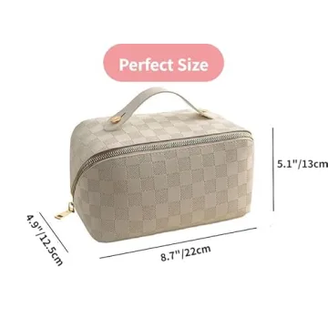 Weston Ink Large Capacity Travel Cosmetic Bag - Stylish Protector