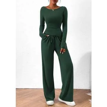 PRETTYGARDEN Women's 2 Piece Lounge Set - Chic Comfort For All