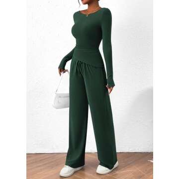 PRETTYGARDEN Women's 2 Piece Lounge Set - Chic Comfort For All