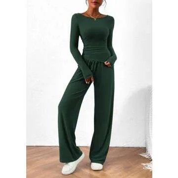 PRETTYGARDEN Women's 2 Piece Lounge Set - Chic Comfort For All