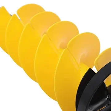 LENJKYYO Lightweight Ice Drill Auger for Effortless Fishing