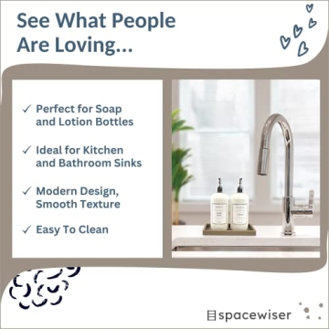 Elegant Spacewiser Silicone Tray for Home Organization