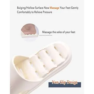 GuanZo Shower Slipper Quick Dry Non-Slip Indoor/Outdoor Use