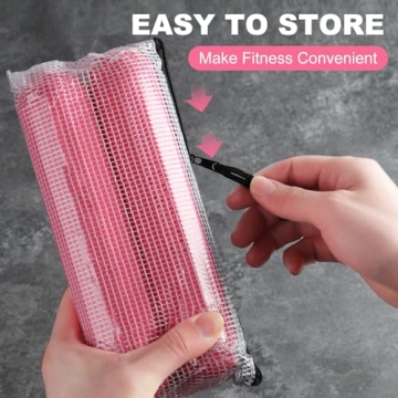 TOSAMC 3lbs Dumbbell Bars for Women Fitness Workouts