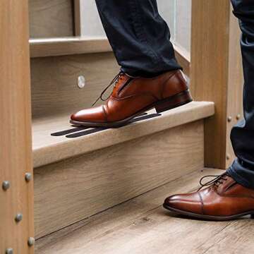 Red Cat Anti Slip Grip Tape For Stairs | 20 Pre-Cut Strips