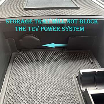 Tesla Model 3/Y Center Console Organizer - Functional & Stylish