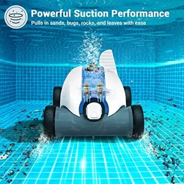 Cordless Robotic Pool Cleaner for Effortless Cleaning